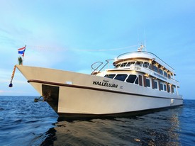 MV Hallelujah Tauchsafai schiff in den Similans