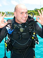 Andreas Auer Dive Asia Team Phuket, liebt die Similans