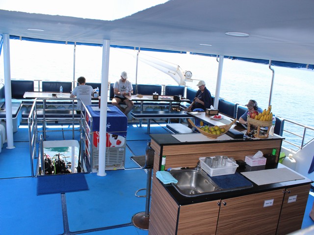 bavaria - Similan Island Liveaboard Dining Area