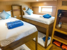 Diverace Similan Liveaboards Deluxe Standard Cabins