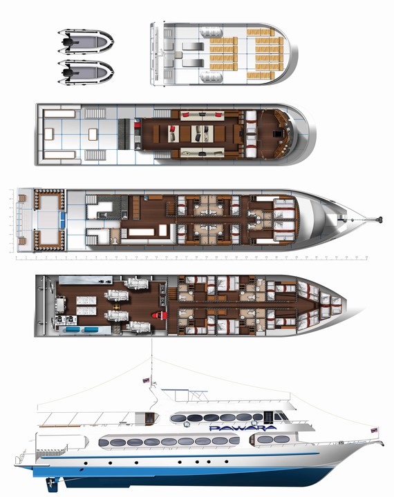 Pawara - Deck Layout