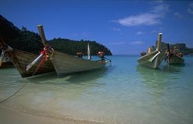 Longtail Boat Die Strände Reiseführer Phuket Thailand